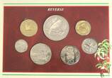 New Zealand 1995 Tui bird coin set UNC