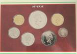 New Zealand 1995 Tui bird coin set UNC