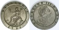 Great Britain Twopence Large and Heavy 'Cartwheel' coinage of George III -