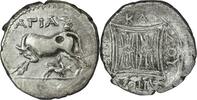Greece Drachm Illyria Apollonia Silver Drachm -