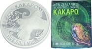 New Zealand 5 Dollars 2009 Kakapo - the world's rarest parrot. PP 67.62 £60.69 £  +  14.74 £ shipping