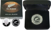 New Zealand 1 Dollar 2019 All Blacks, Silver Specimen st 69.36 £  +  14.74 £ shipping