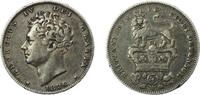 Great Britain Sixpence King George IV -