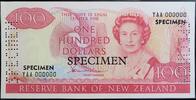 New Zealand 100 Dollars 1981 unz 409.20 £  +  14.74 £ shipping