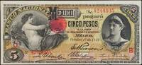 Mexico 5 Pesos Banco Nacional Mexicano. aUNC-pinhole 94.86 &pound;  +  14.53 &pound; shipping