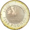 United Kingdom 5 Pounds 1999-2000 Millennium FDC Proof Gilt. PP 121.35 &pound;  +  14.53 &pound; shipping
