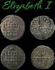 England Halfpennies 1581-1602 Queen Elizabeth I  341.82 &pound;  +  14.53 &pound; shipping
