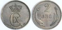 Denmark 2 Ore Christian IX -