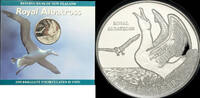 New Zealand 5 Dollars Royal Albatross coin -