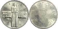 Switzerland 5 Franc 1963 Red Cross Centennial. vz 28.20 &pound;  +  14.53 &pound; shipping