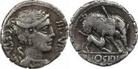 Italy AR denarius B.C. 68 C. Hosidius c.f. Geta gFine-Fine 142.71 &pound;  +  14.53 &pound; shipping