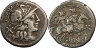 Italy AR Denarius B.C. 149 C.Junius. Roman Republic. gFine-Fine 135.02 &pound;  +  14.53 &pound; shipping
