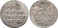 Brandenburg Preussen 1/48 Taler Friedrich Wilhelm I. 1713-1740. -