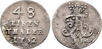 Brandenburg Preussen 1/48 Taler Friedrich Wilhelm I. 1713-1740. -