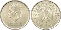 Weimarer Republik 3 Reichsmark 1932 A. Goethe. Vorzüglich 60.69 £  +  7.80 £ shipping