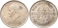 Weimarer Republik 3 Reichsmark 1932 A. Goethe. Vorzüglich 60.69 £  +  7.80 £ shipping