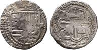 Bolivien Cob 2 Reales Philip III. König von Spanien 1598-1621. Ship Treasure. -