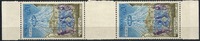 MONACO 20 c 1973 0,20 F Fête des maïs, gutter pair variety, RARE ! ** 33.81 £  +  12.14 £ shipping