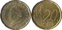 VATICAN 20 c 2002 JEAN PAUL II Unz 39.01 £  +  12.14 £ shipping