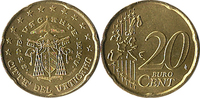 VATICAN 20 c 2005 SEDE VACANTE Unz 43.35 £  +  12.14 £ shipping