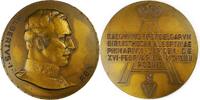 Belgium Historical medal King Albert I - Laying of the first stone of the Albertina Library - Rau/Fisch -