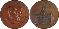 Belgium Historical medal Leopold II & Marie Henriette of Austria - Schaerbeek Exhibition / By Fisch -
