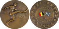 Belgium Historical medal International military football tournament CISM, Bruges -