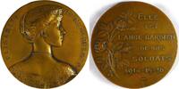 Belgium Historical medal Queen Elisabeth as Guardian Angel of Our Soldiers during the First World War -