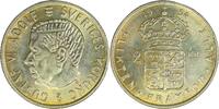 Sweden 2 Kronor 1966 Gustaf VI Adolf EF 25.39 &pound;  +  11.43 &pound; shipping
