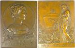 Denmark Plaquette 1909 Marie of Orl&eacute;ans &ndash; Princess of Denmark, Death EF+ 165.04 &pound;  +  11.43 &pound; shipping