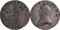 United Kingdom &frac12; Penny 1791 Warwickshire &ndash; William Shakespeare / Britann... 29.62 &pound;  +  11.43 &pound; shipping