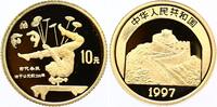 China 10 Yuan GOLD 1997 Akrobatik PP in Kapsel + Zertifikat 779.39 £  +  shipping