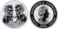 Australien 1 Dollar 2020 1 Unze Feinsilber, Guardion Lions Double Pixiue... 47.68 £  +  26.00 £ shipping