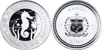 Samoa 2 Tala 2018 1 Unze Silber, Seepferdchen Stempelglanz in Original-K... 47.68 £  +  26.00 £ shipping