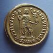 Roman Empire  Valens, 364-378. Solidus Nicomedia ***Pedigree Bank LEU AG 1977-1979*** XF