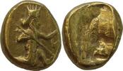 ACHAEMENID PERSIA Artaxerxes I-Xerxes II (ca. 5th century BC). Sardes mint, 485-420 BC  XF+/aFDC AV Gold DARIC  XF+
