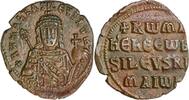 follis Æ 3/4 from Emperor Romanus I Lecapenus -