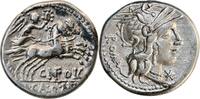 Denarius 117/116 BC (scarce type!) -