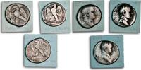 Three tetradrachms from Emperor Vespasian -