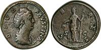 Sestertius from Diva Faustina Sr. (dead 141 AD) -