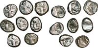  450-375 BC v. Chr. The Achaemenidae Dynasty, group of 8 sigloi (ca. 450... 589.70 £  +  14.74 £ shipping