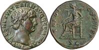 Sestertius from Emperor Trajan -