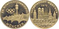 Olympiaden Medaille 1972 München min. Kr., f. BU