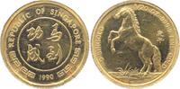 Singapore-Republik 1/20 Unze 1990 kl. Kr., EF
