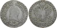 20 Kreuzer Franz II. (I.) 1792-1835, ab 1804 als Franz I. Kaiser von Österreich. -