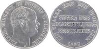 Brandenburg-Preussen Ausbeute-Taler 1857 A Friedrich Wilhelm IV. 1840-1861. kl. Kr., VF-EF