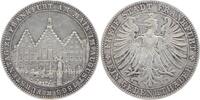 Frankfurt- Stadt Vereinstaler 1863 winz. Kr., EF