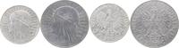Polen (Danzig, Elbing, Riga etc. siehe Altdeutsc LOT: 5 Zloty (ss-vz); 10 Zloty (ss-vz), Jadwiga, Republik. -