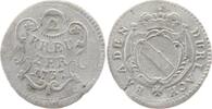 Baden-Durlach 2 Kreuzer 1737 Karl Wilhelm 1709-1738. min. Rf., sehr schö... 108.37 £  +  7.80 £ shipping