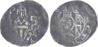 Köln-Erzbistum Pfennig (2. Typ) um 1226 Heinrich I. von Molenark 1225-1238. Prägeschw., VF